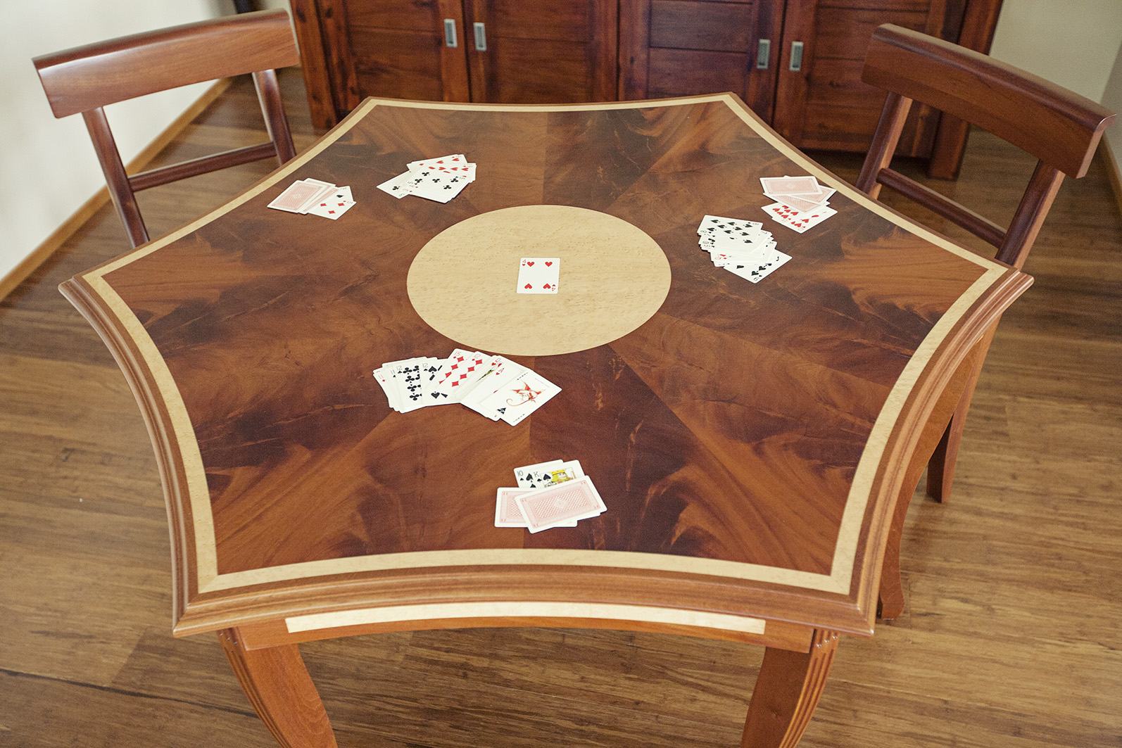Bespoke Card Table A dream come true Finer FinishersFiner Finishers